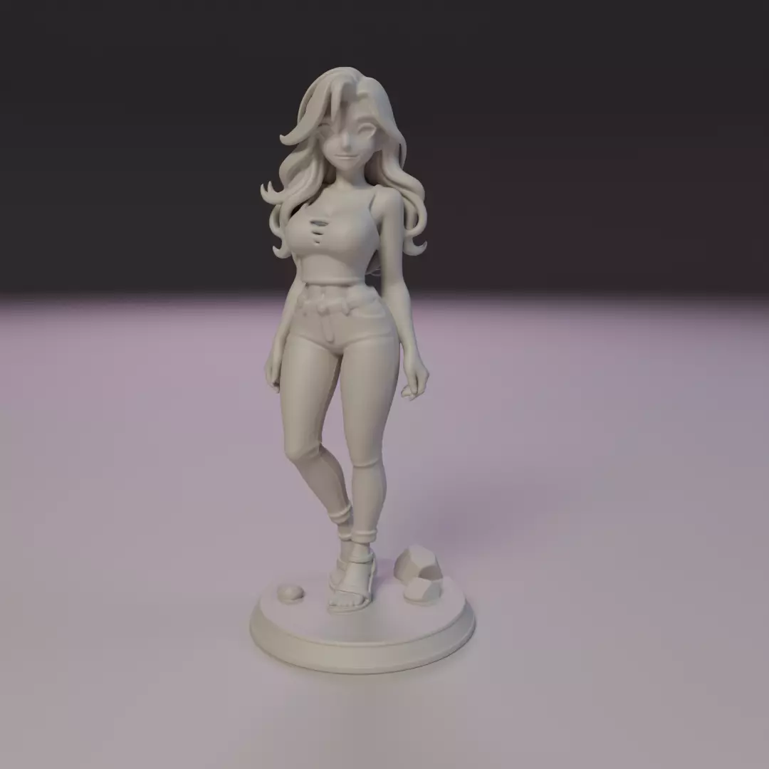 pin-up  3D print model_15