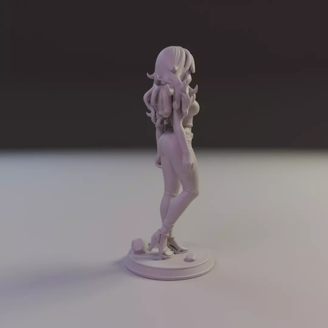 pin-up  3D print model_13