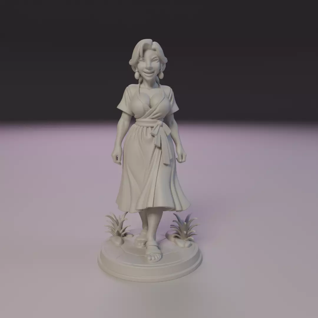 pin-up 3D print model_16