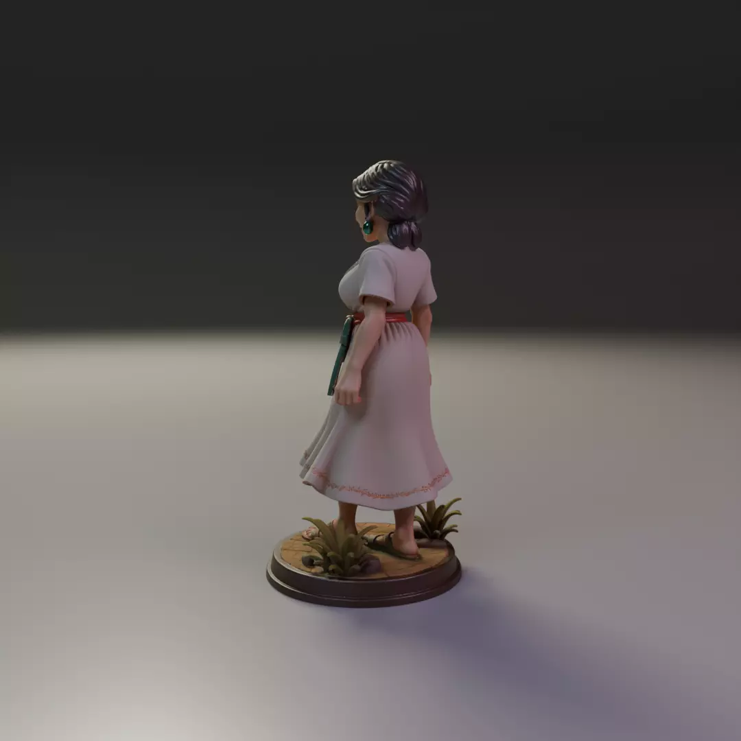 pin-up 3D print model_7