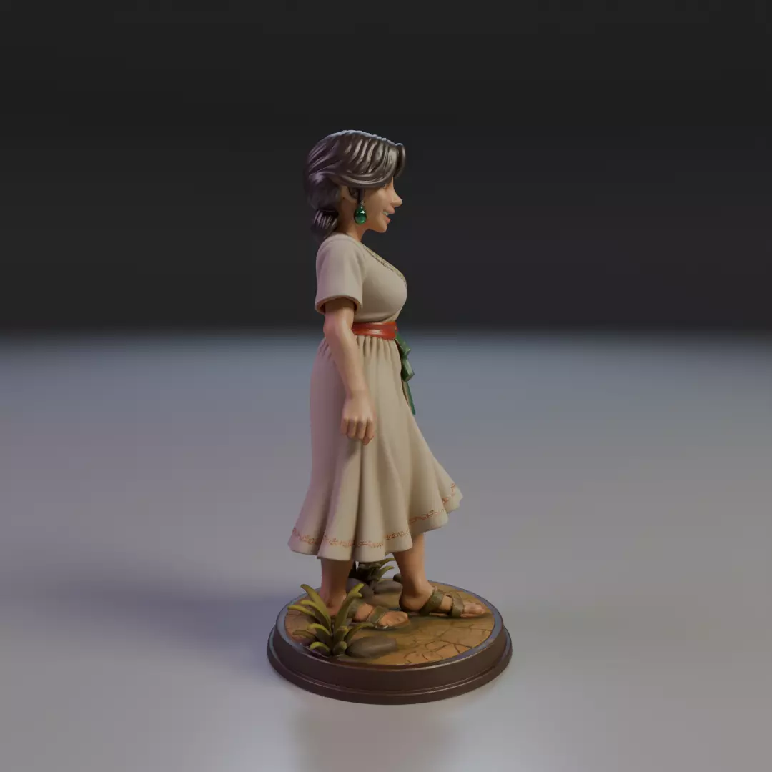 pin-up 3D print model_1