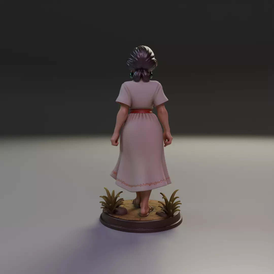 pin-up 3D print model_5