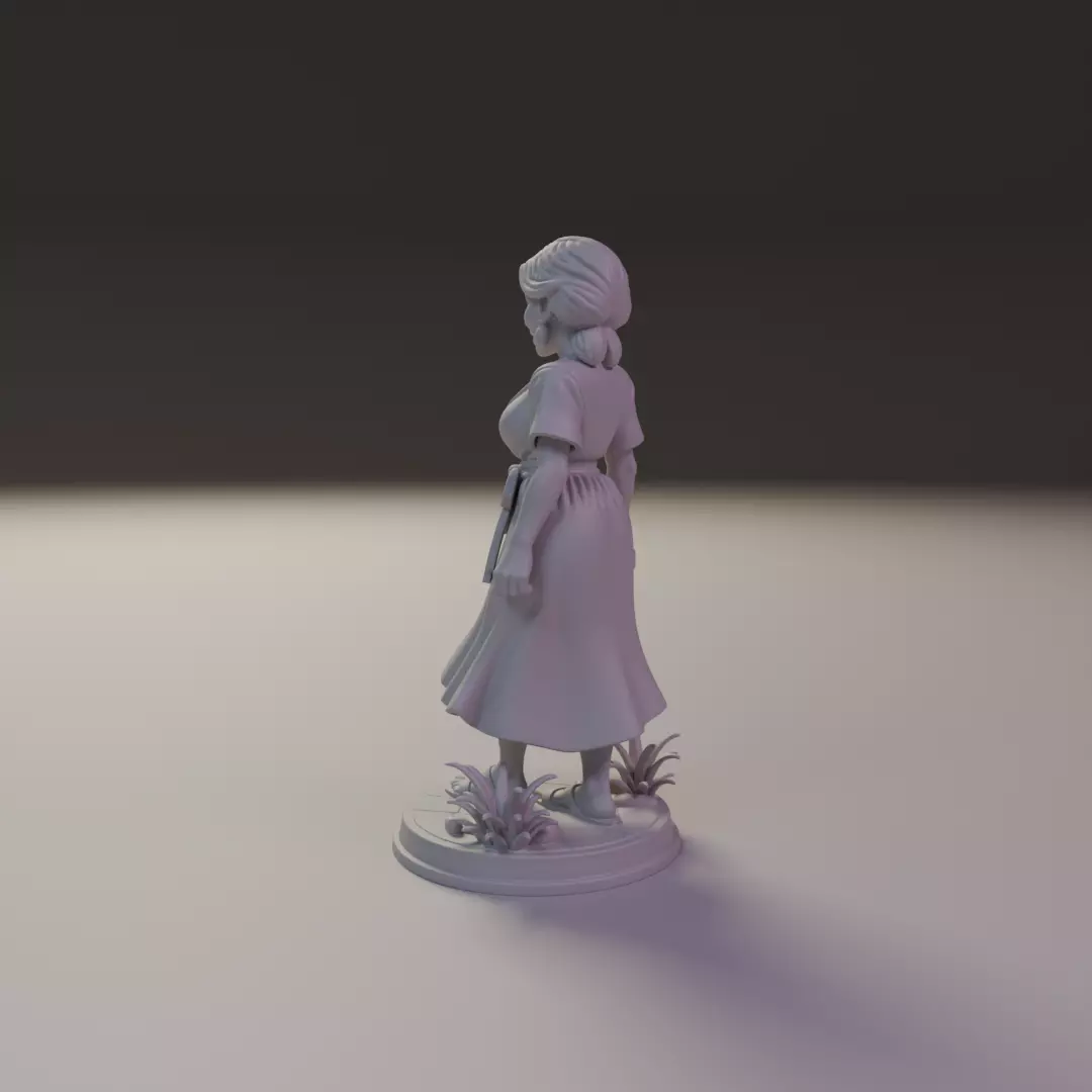 pin-up 3D print model_8