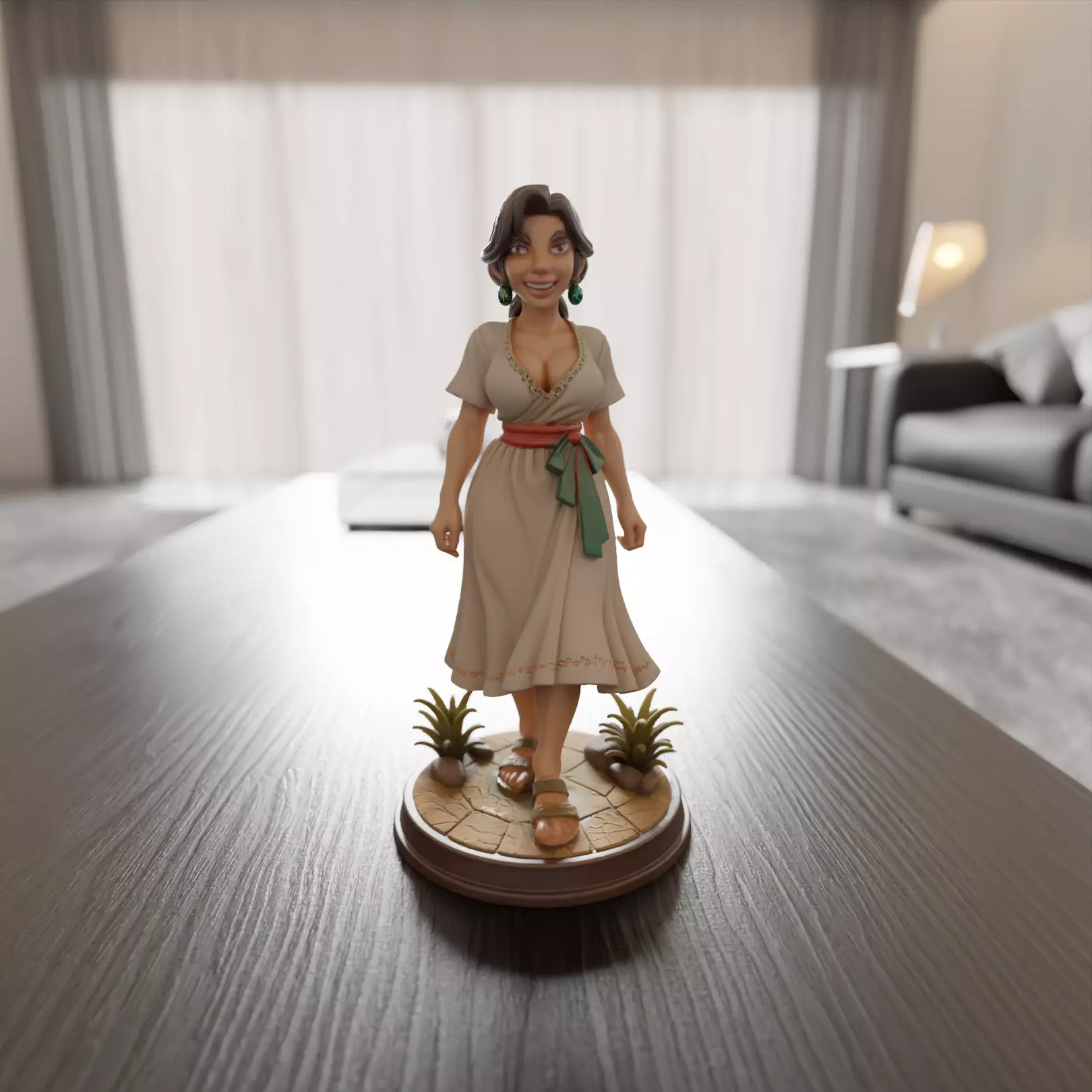 pin-up 3D print model_0