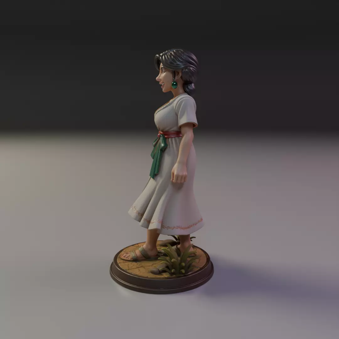 pin-up 3D print model_3