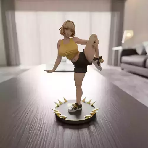 pin-up street dancer