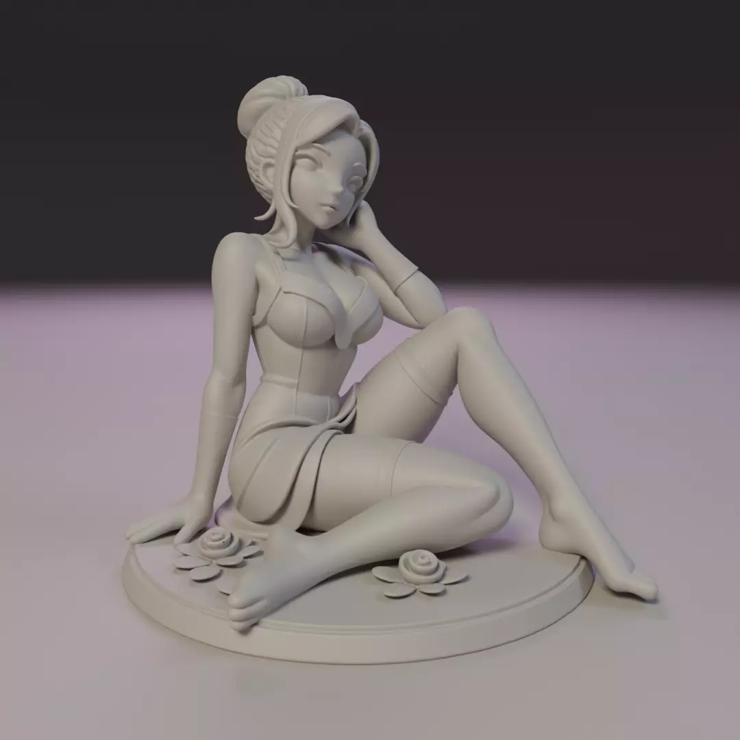 pin-up 3D print model_16