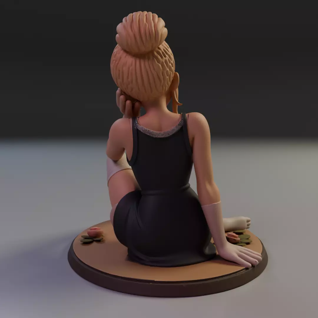 pin-up 3D print model_13