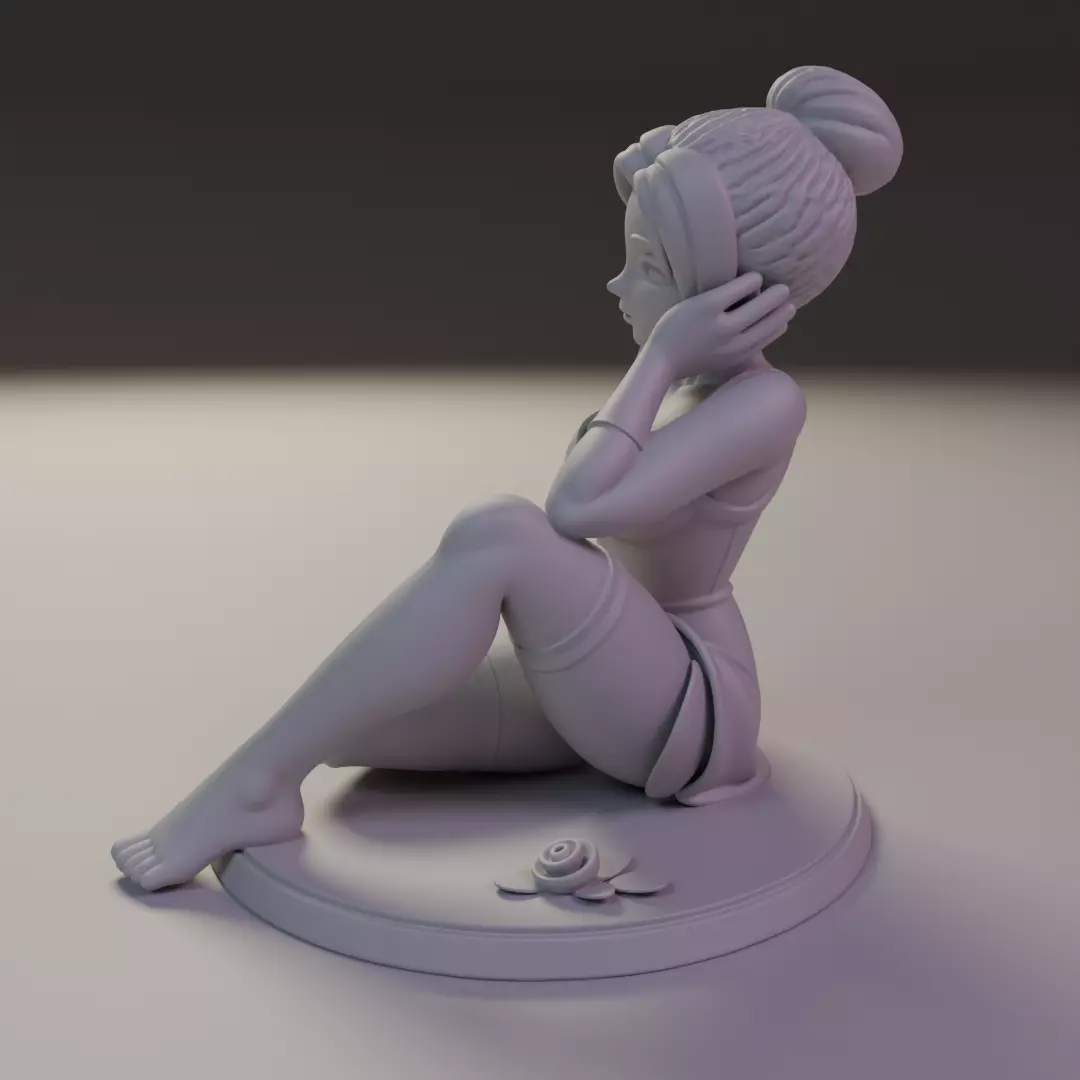 pin-up 3D print model_8