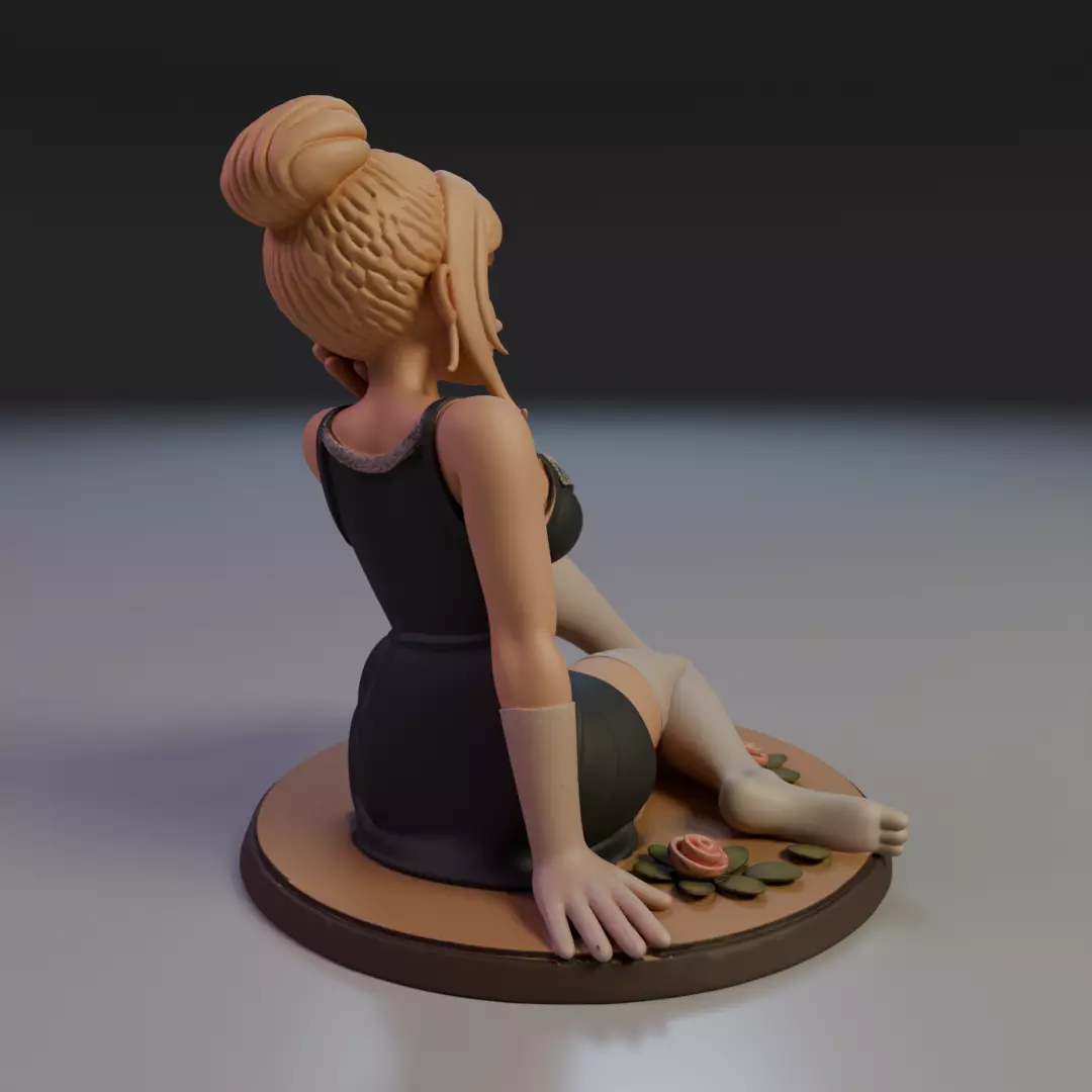 pin-up 3D print model_1