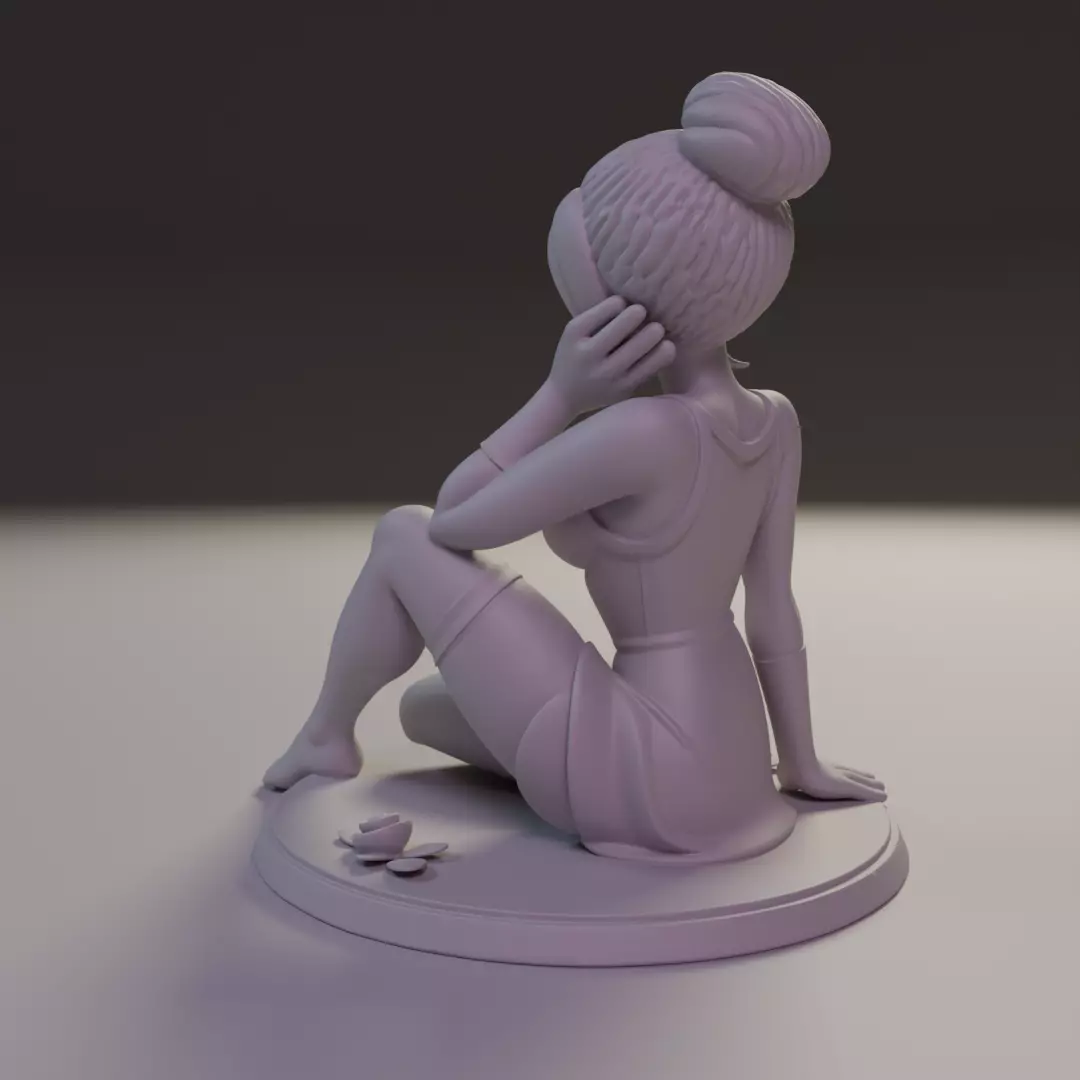 pin-up 3D print model_6