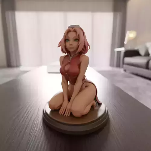 Sakura Haruno Naruto 3D print model