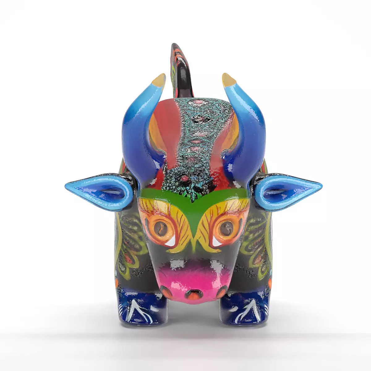 Alebrije bull 03 3D model_1