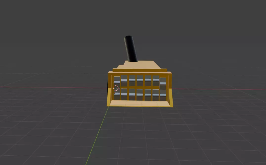 A wood chipper 3D print model_0