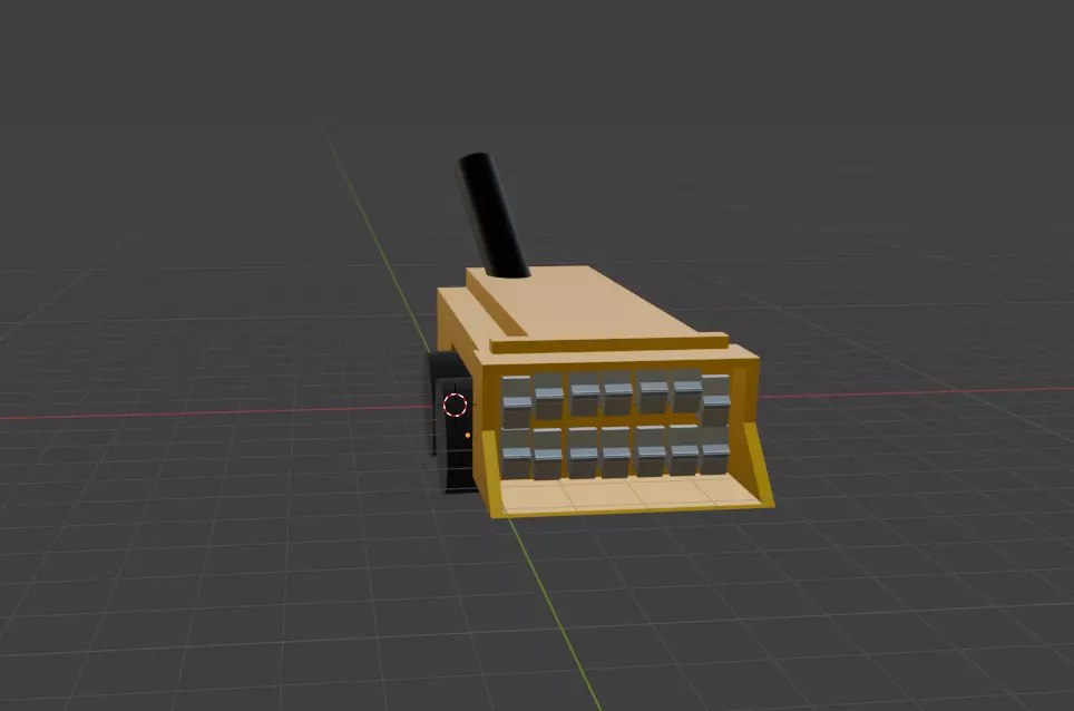 A wood chipper 3D print model_1
