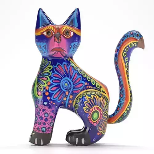 Alebrije cat 03