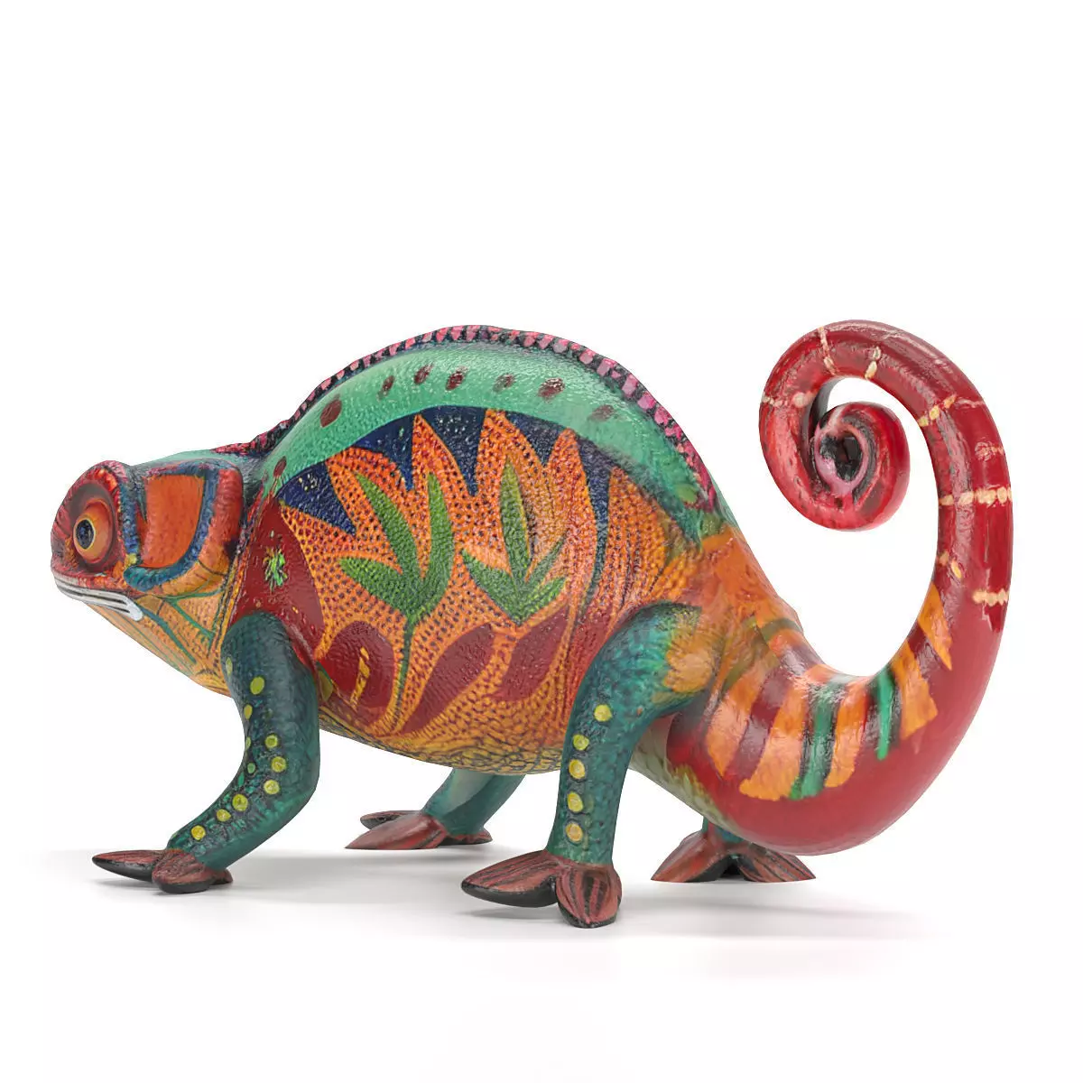 Alebrije Chameleon  3D model_2