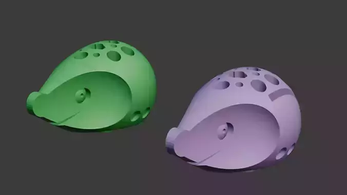 Hedgehog shaped tool box 