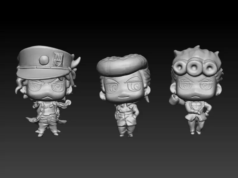 Petit chara Jojos bizarre adventure 3D print model