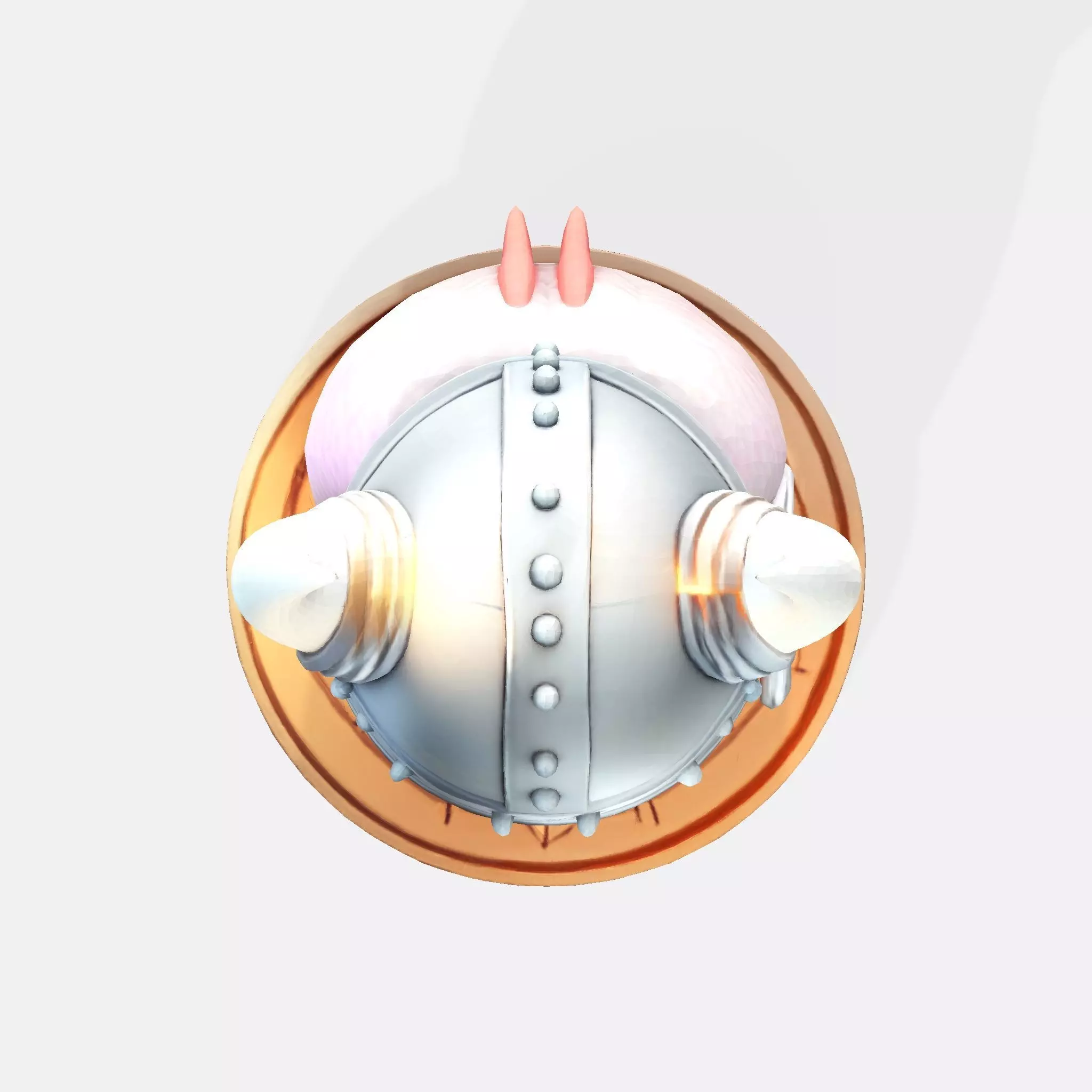 Cute 3D Viking Warrior Character for print 3D print model_8