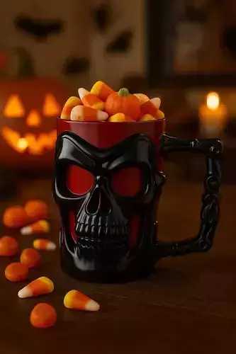 Skull mug