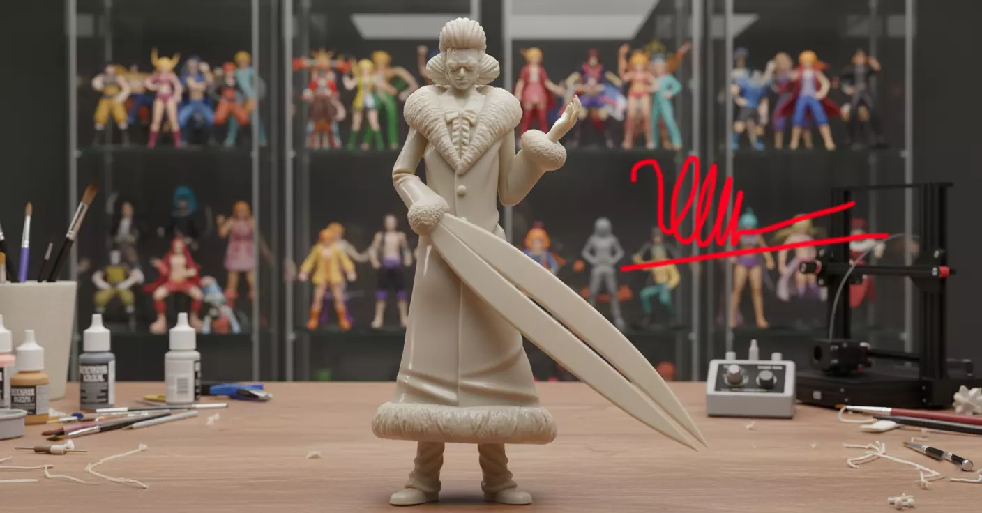Inazuma - Revolutionary Army - ONE PIECE 3D print model_1
