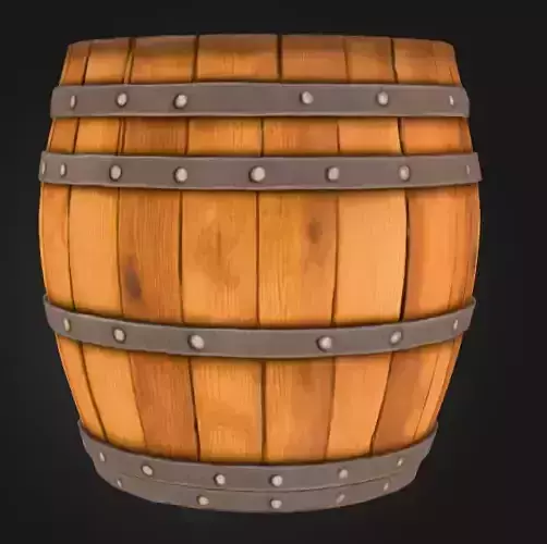 Detail Wooden Barrel