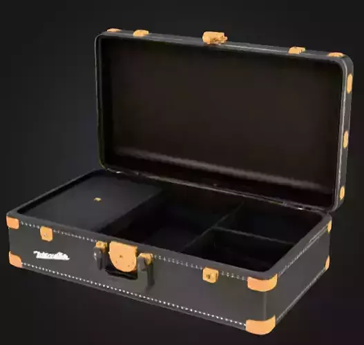 Black Compartment Bag