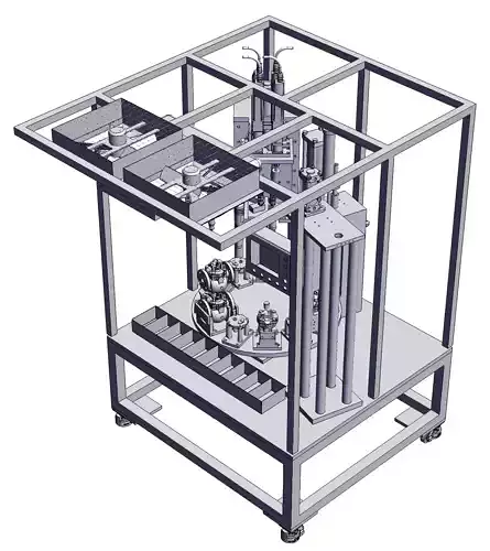Automatic screw locking assembly equipment