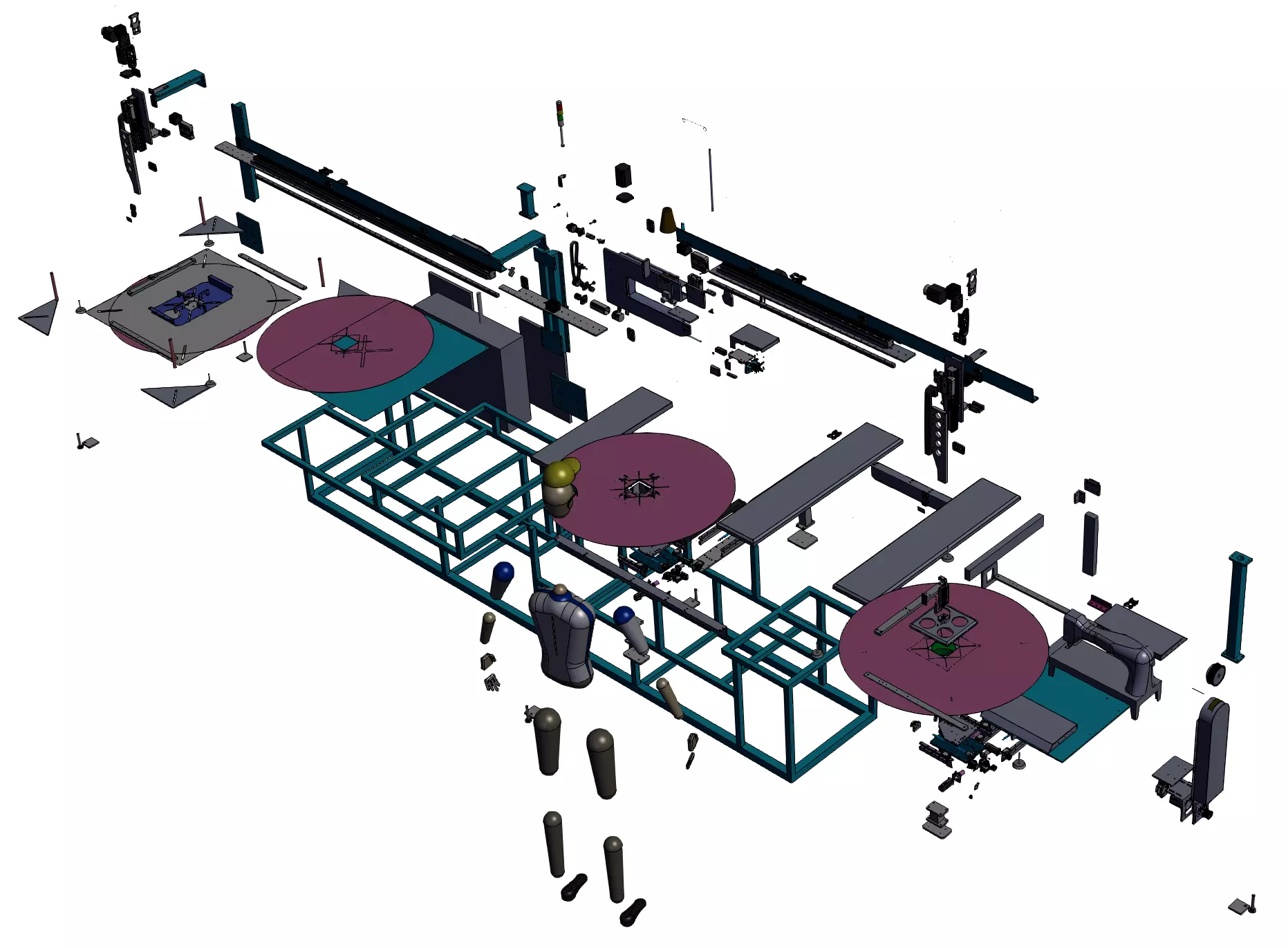 automatic sewing machine 3D model_4