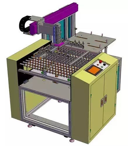 Automatic pick and place machine