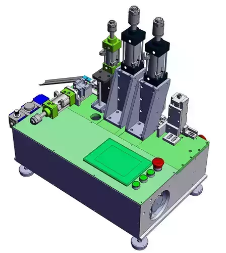 Terminal shaping machine bending machine