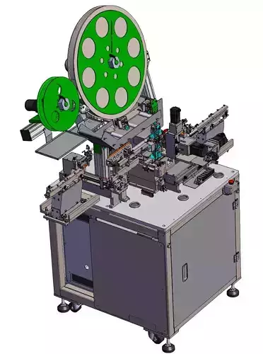 Vacuum tube assembly packaging machine