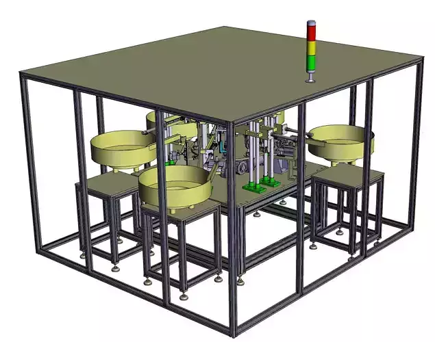 Solenoid valve fully automatic assembly equipment