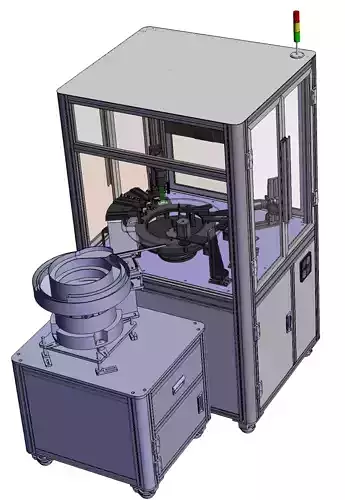 Glass turntable inspection machine CCD inspection machine