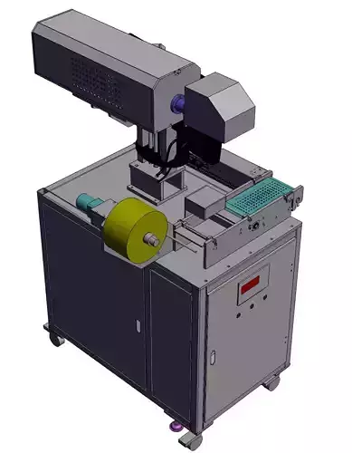 Label automatic laser engraving equipment