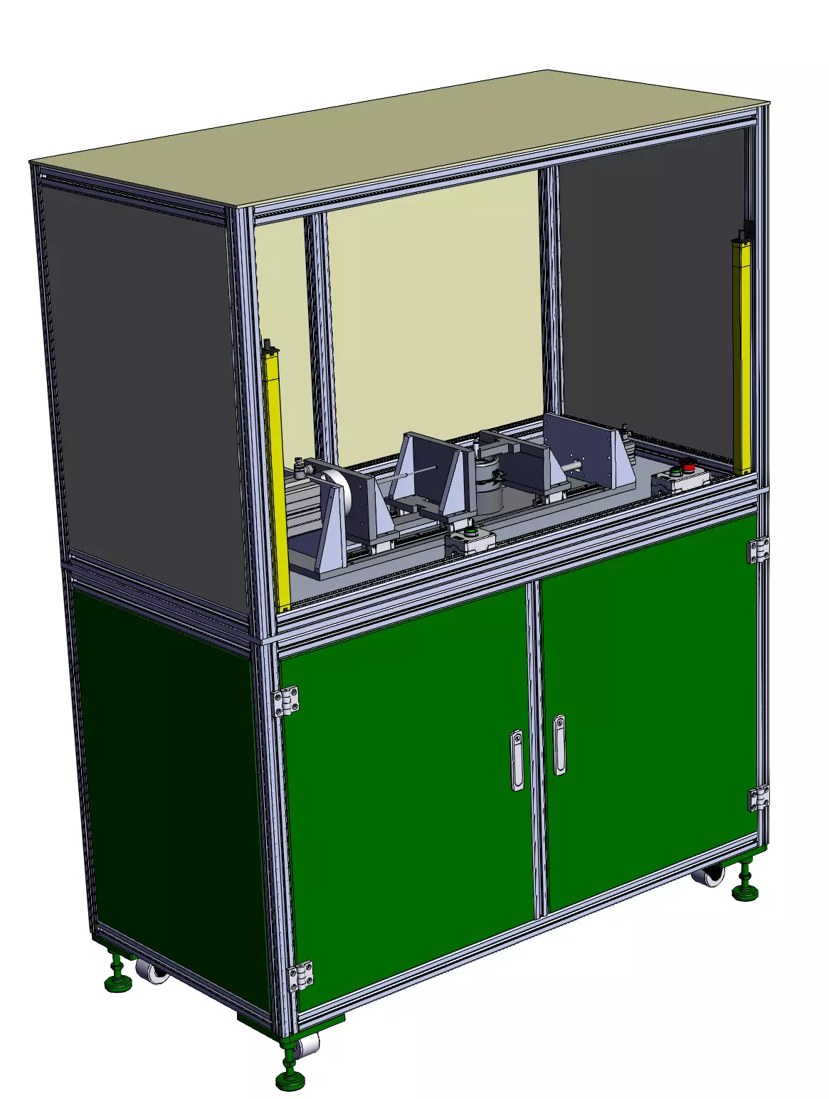 Elastic cylindrical pin installation machine 3D model_0