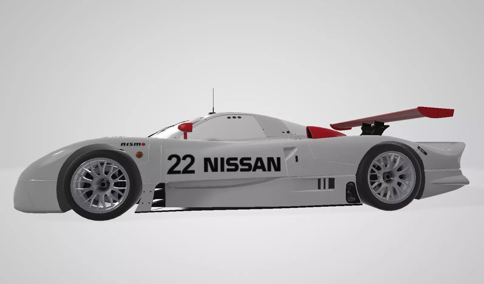 Nissan R390 GT1 1998 3D 3D print model_1