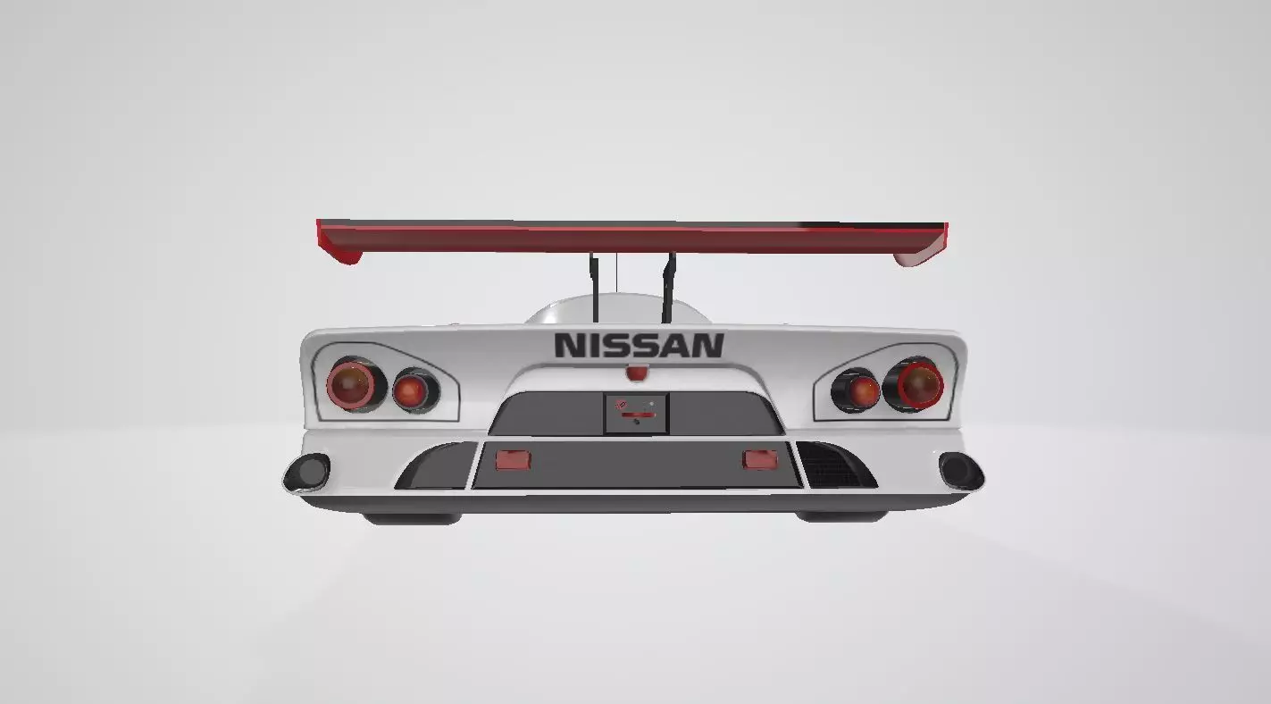 Nissan R390 GT1 1998 3D 3D print model_2