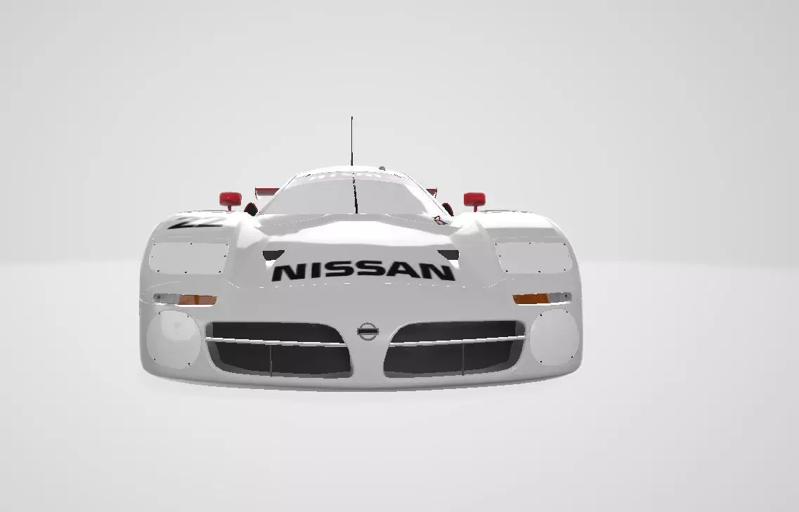 Nissan R390 GT1 1998 3D 3D print model_4