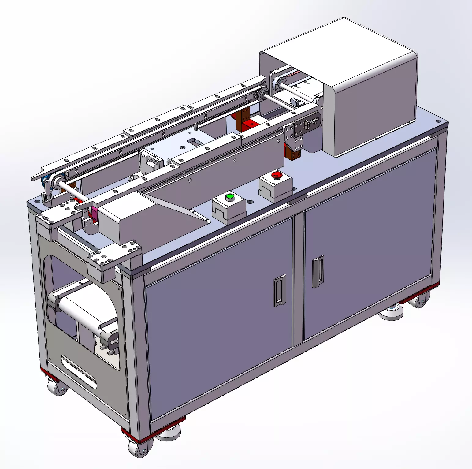 With assembly line lift 3D model_1