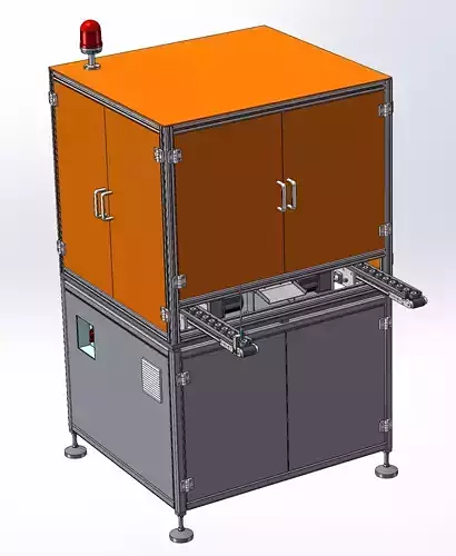 Stator core shaping inspection machine