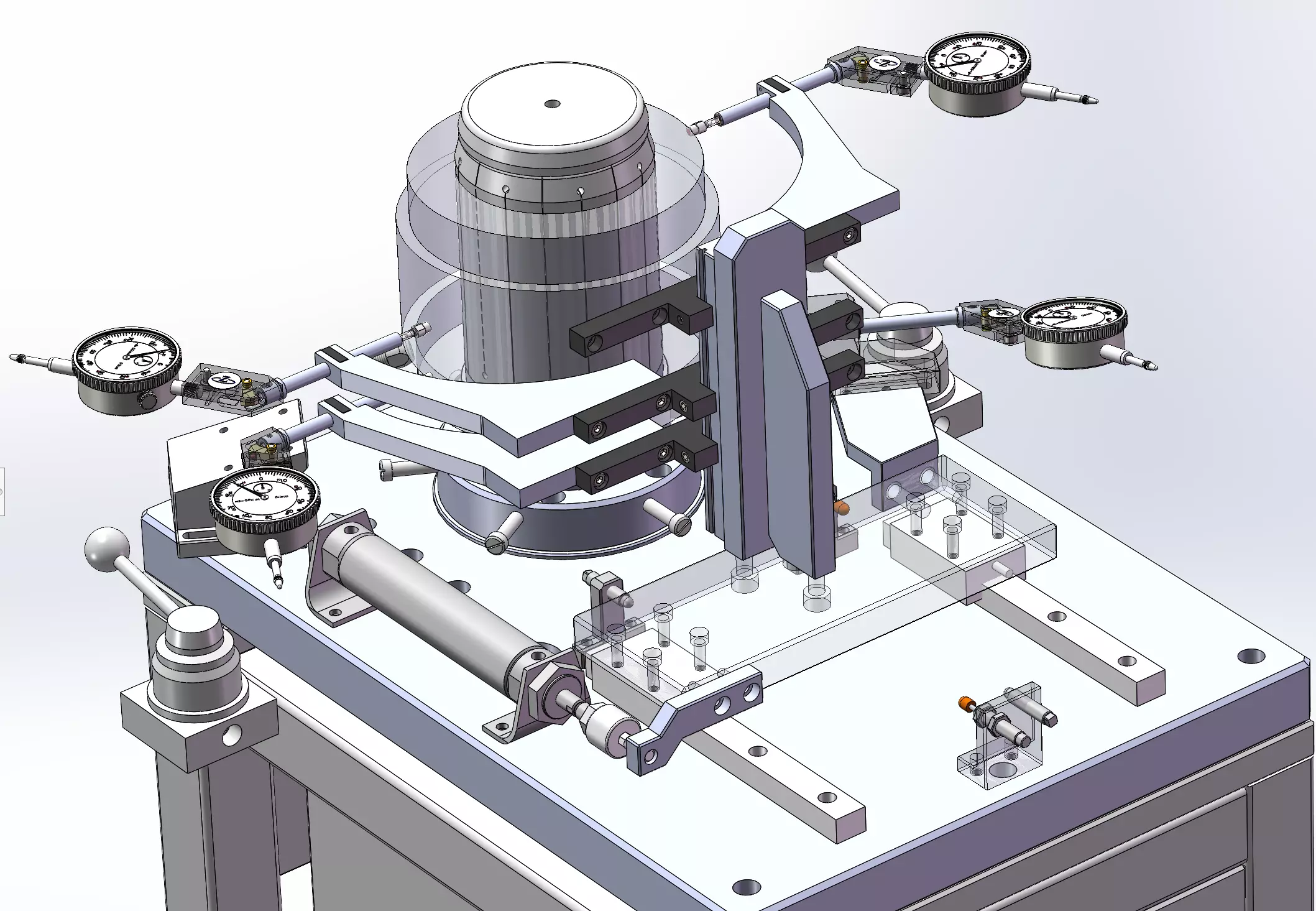 Stator runout detection machine 3D model_3