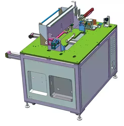 Semi-automatic winding machine