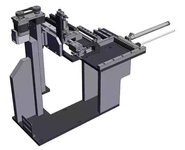 Conveyor assembly machine