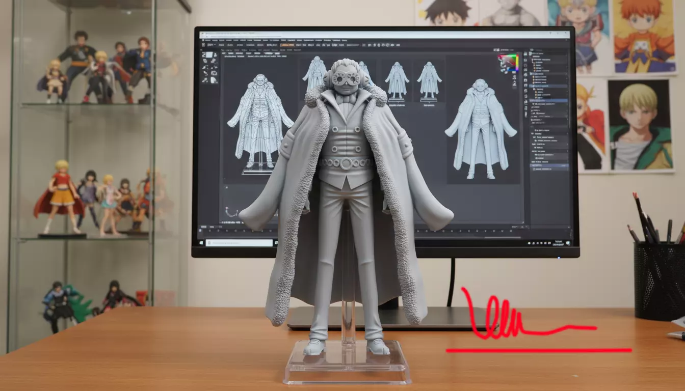 Jiron - Revolutionary Army - ONE PIECE 3D print model
