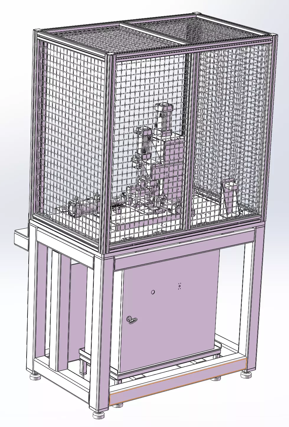 Pipe assembly machine 3D model_3