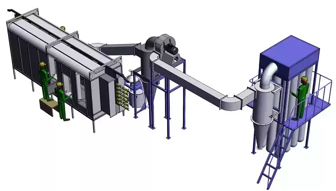 powder coating machine