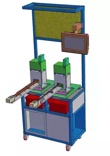 A20 guide groove double station rack