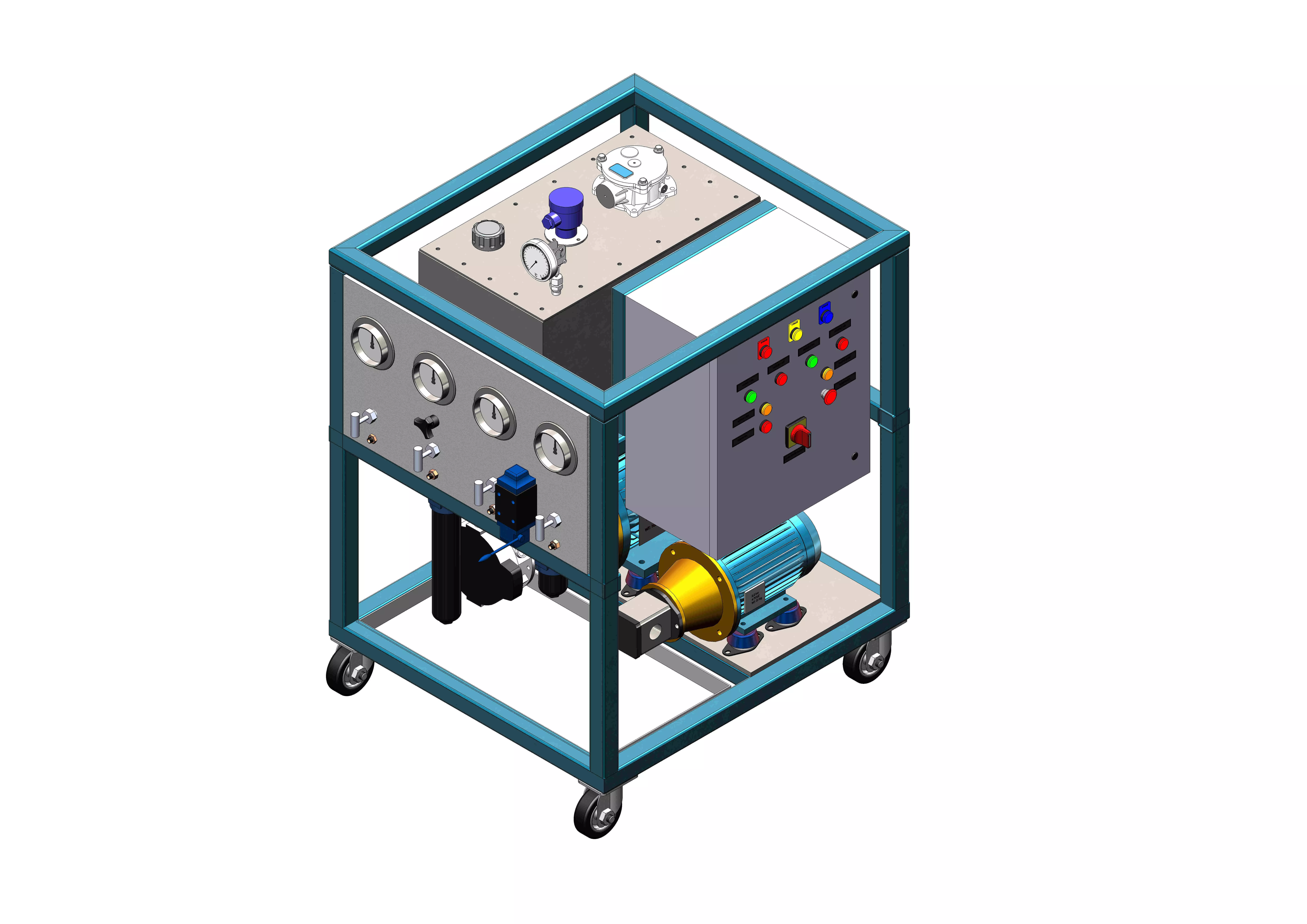 generator model 3D model_3